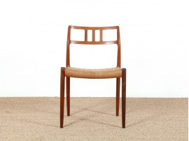 Pair of Scandinavian rosewood chairs. Model 79. 
