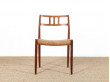 Pair of Scandinavian rosewood chairs. Model 79. 