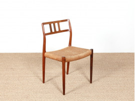 Pair of Scandinavian rosewood chairs. Model 79. 