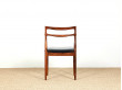 Set of four Scandinavian chairs in Rio rosewood