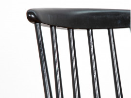 Série de 6 chaises scandinaves. Modèle Fanette.