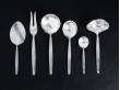 Scandinavian 84 pieces silver cutlery. Model Capri.