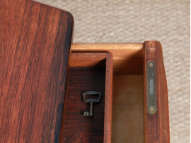 Scandinavian desk in Rio rosewood