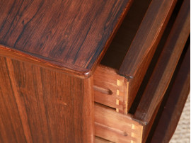 Scandinavian desk in Rio rosewood