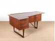 Scandinavian desk in Rio rosewood