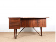 Scandinavian desk in Rio rosewood