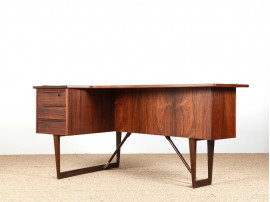 Scandinavian desk in Rio rosewood