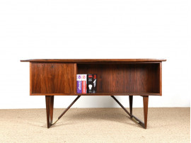 Scandinavian desk in Rio rosewood