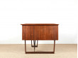 Scandinavian desk in Rio rosewood