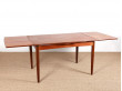 Scandinavian teak dining table