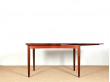 Scandinavian teak dining table