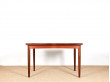 Scandinavian teak dining table