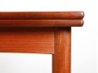 Scandinavian teak dining table