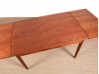 Scandinavian teak dining table