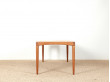 Table basse scandinave en teck. 