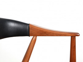 Scandinavian desk chair in teak model 213