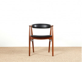 Scandinavian desk chair in teak model 213