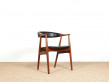 Scandinavian desk chair in teak model 213