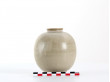 Scandinavian ceramics. Round vase by Royal Copenhagen. 