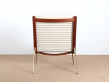 Pair of Scandinavian teak easy chairs Model Boomerang.  