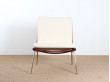 Pair of Scandinavian teak easy chairs Model Boomerang.  