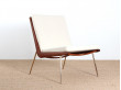 Pair of Scandinavian teak easy chairs Model Boomerang.  