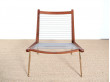 Pair of Scandinavian teak easy chairs Model Boomerang.  