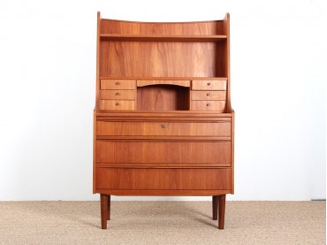 Scandinavian teak secretary