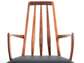 Scandinavian rosewood armchair  Eva  