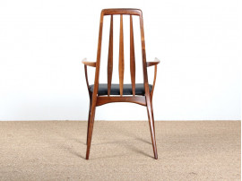 Fauteuil scandinave en palissandre. Modèle Eva. 