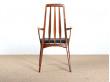 Scandinavian rosewood armchair  Eva  