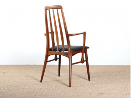 Fauteuil scandinave en palissandre. Modèle Eva. 