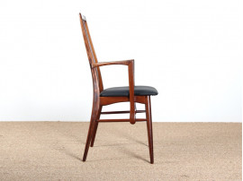 Scandinavian rosewood armchair  Eva  