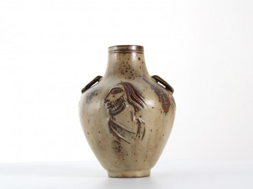Scandinavian ceramics. Vase by Royal Copenhagen.