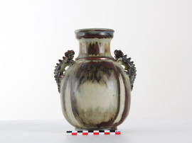 Scandinavian ceramics. Animal vase by Royal Copenhagen. 