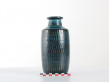 Scandinavian ceramics. Turquoise vase. 