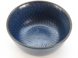 Scandinavian ceramics. Set of 2 blue bowls.