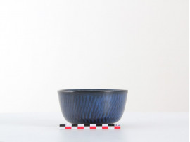 Scandinavian ceramics. Set of 2 blue bowls.