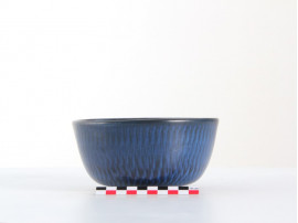 Scandinavian ceramics. Set of 2 blue bowls.