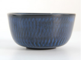 Scandinavian ceramics. Set of 2 blue bowls.