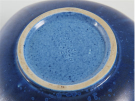 Scandinavian ceramics. Blue bowl. 