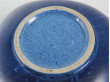 Scandinavian ceramics. Blue bowl. 