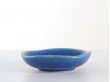 Scandinavian ceramics. Blue bowl. 