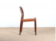 Set of 4 Scandinavian rosewood chairs. Model 78. 