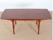 Scandinavian mahogany side table