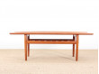 Scandinavian occational table in teak