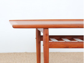 Scandinavian occational table in teak