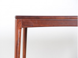 Scandinavian square coffee table in rosewood 