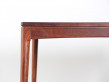 Scandinavian square coffee table in rosewood 