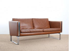 Scandinavian 2-seater sofa. Model JH-802. 